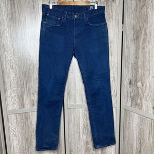 Seilin Co Men's Jeans Blue Color Made in Japan Size 34 with DEFECT